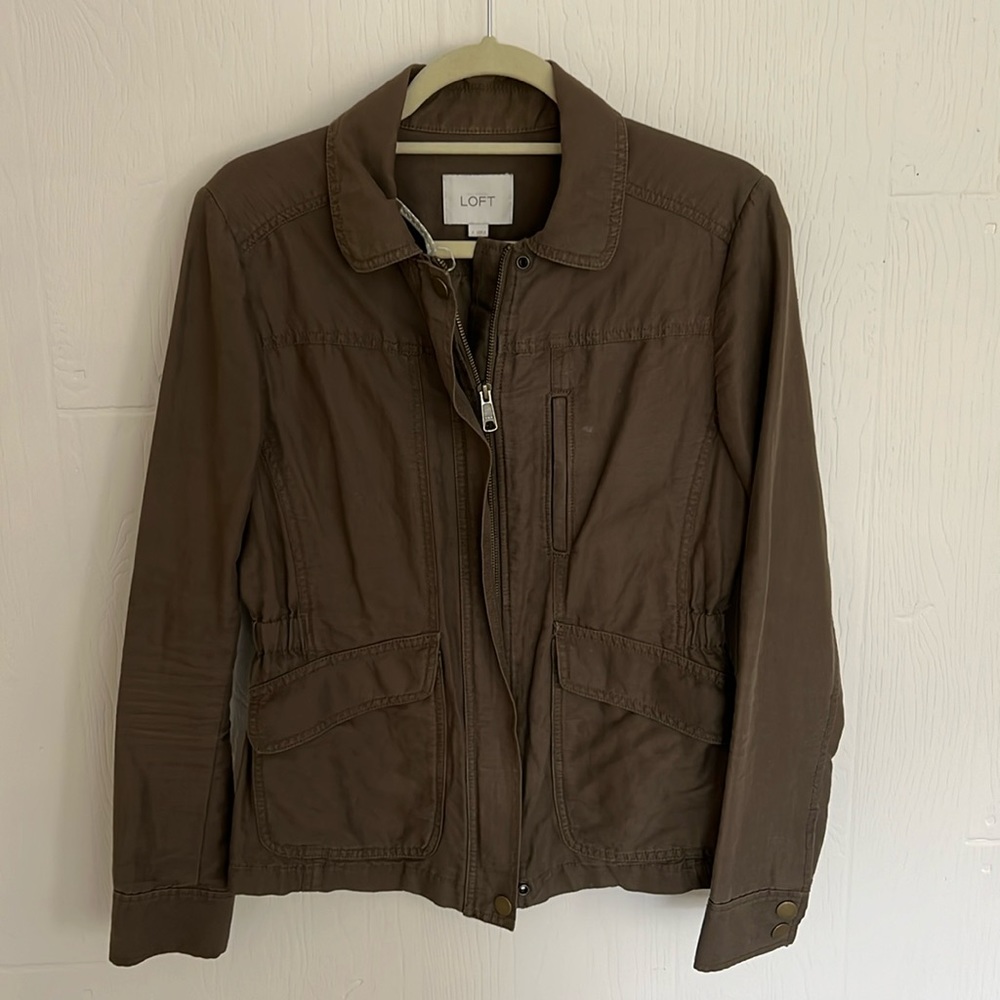 Loft Linen Lightweight Jacket - image 1